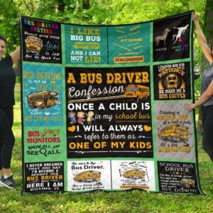 Premuim Quilt School Bus V2  Quilt